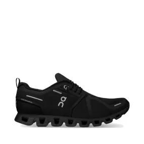 On Men's Cloud 5 Waterproof Sneaker in All Black