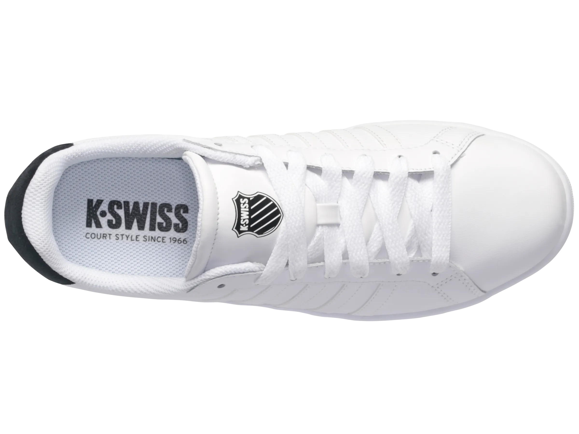 07011-175-M | COURT TIEBREAK | WHITE/WHITE/BLACK