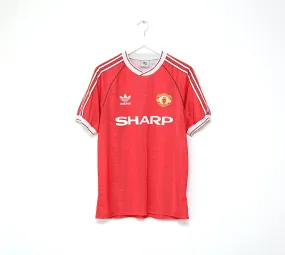 1990/92 KANCHELSKIS #11 Manchested United adidas Originals Football Shirt (M)