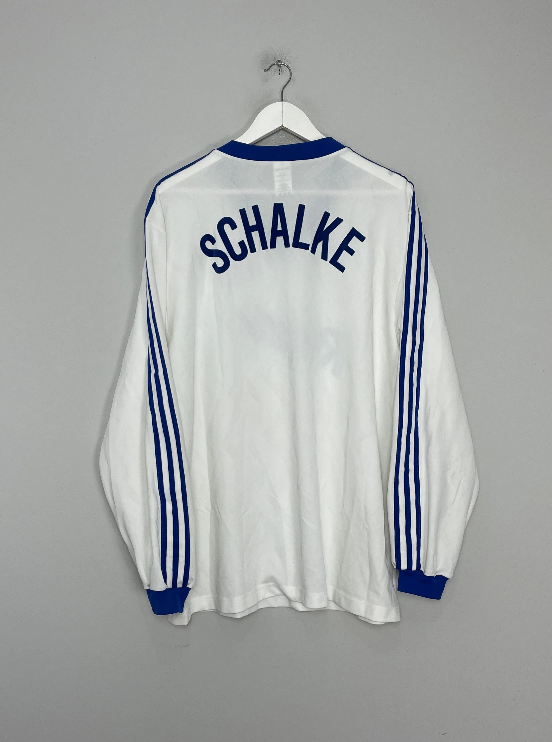 1991/92 SCHALKE L/S THIRD SHIRT (XL) ADIDAS