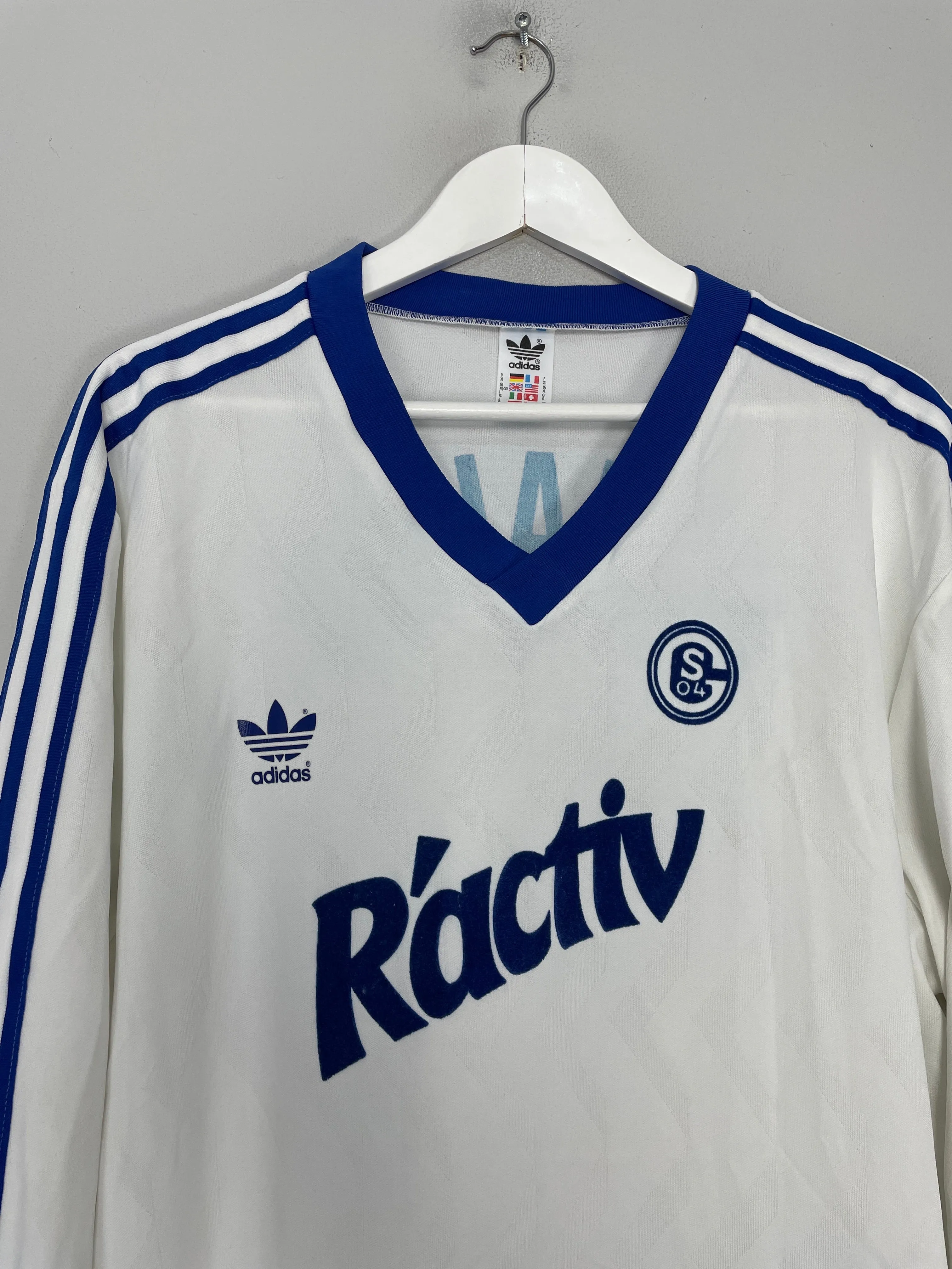 1991/92 SCHALKE L/S THIRD SHIRT (XL) ADIDAS