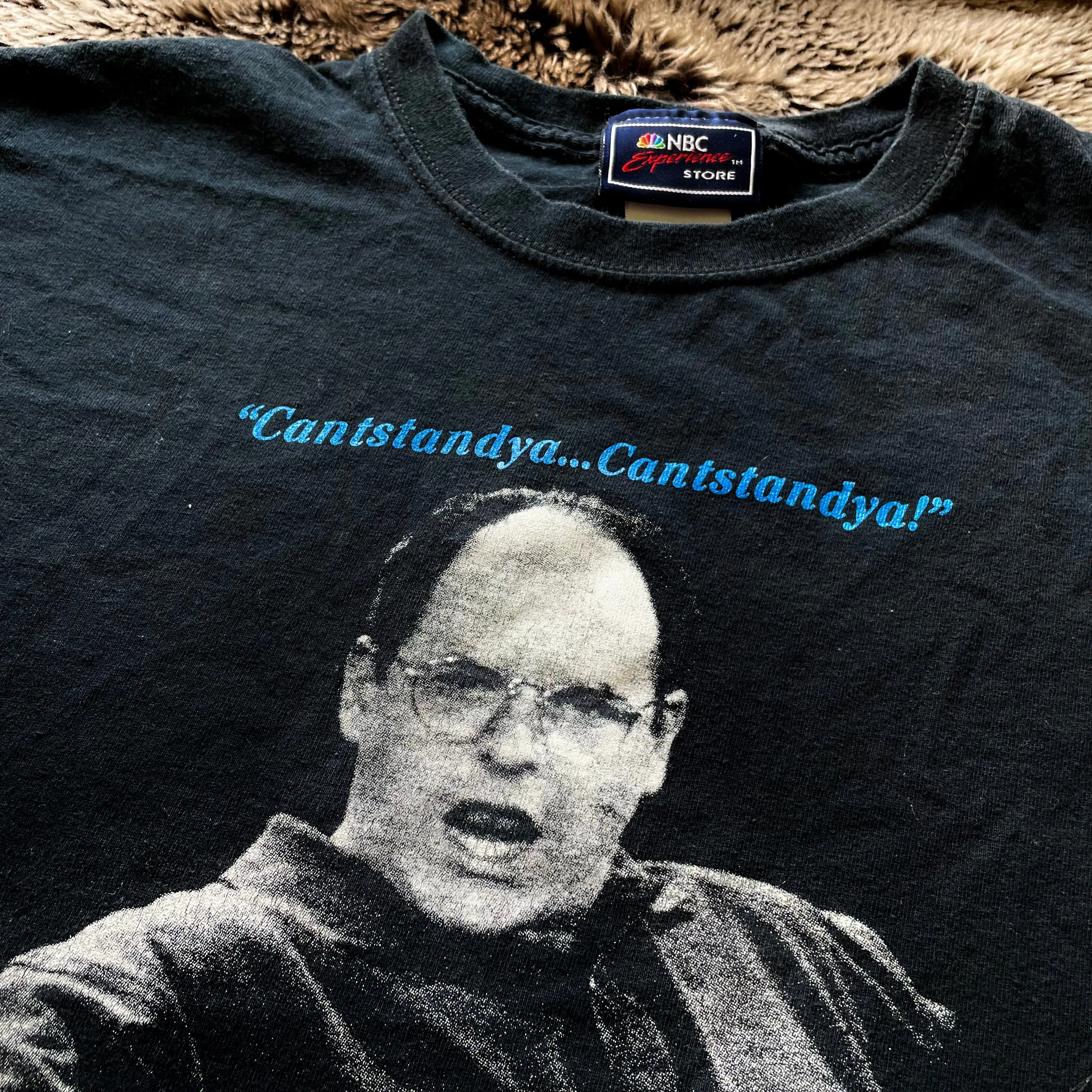 1998 Seinfeld Costanza “Cantstandya” Tee (Black)