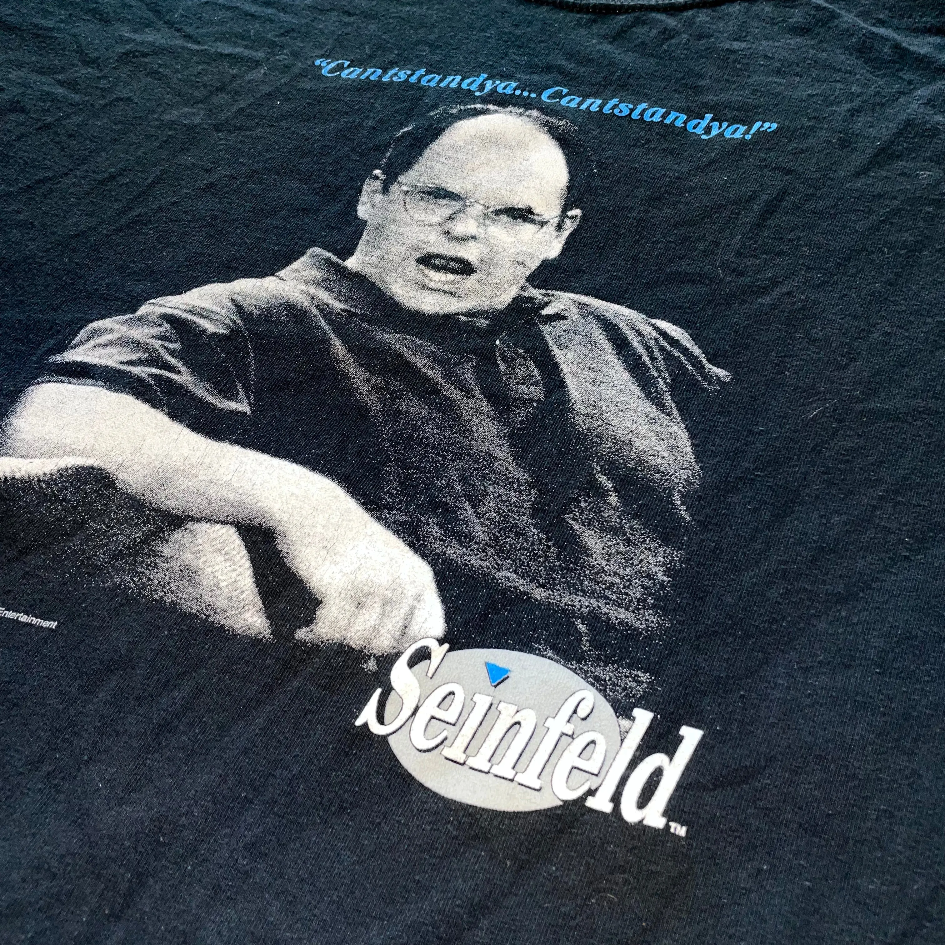 1998 Seinfeld Costanza “Cantstandya” Tee (Black)