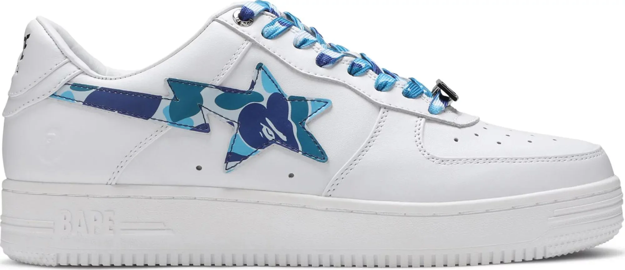 A Bathing Ape Bape Sta Low ABC 'Camo Blue'