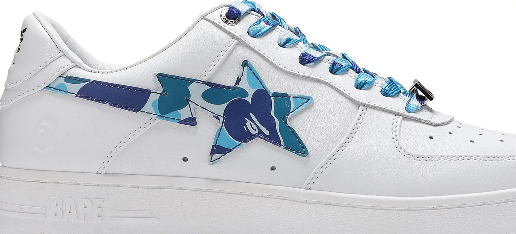 A Bathing Ape Bape Sta Low ABC 'Camo Blue'