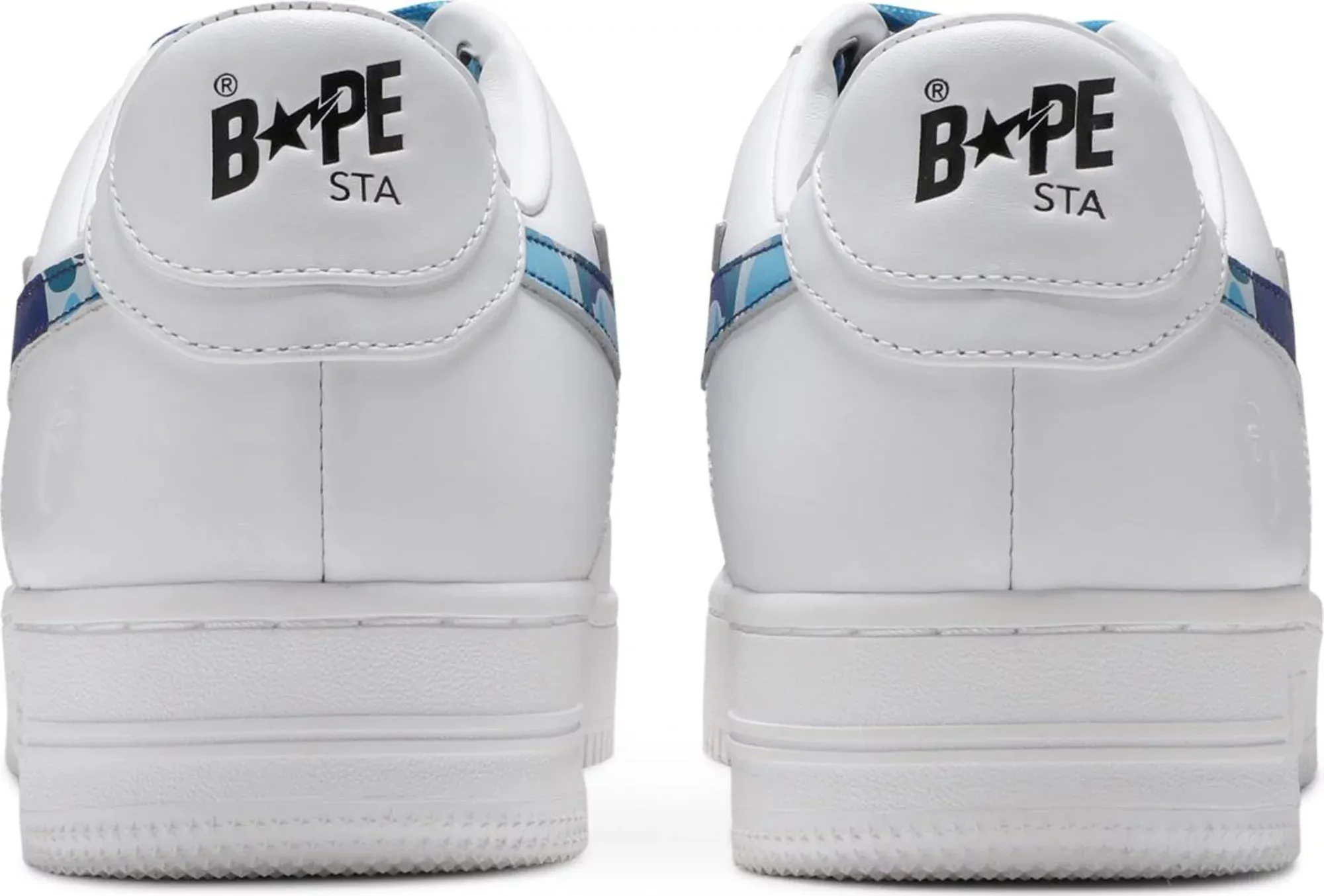 A Bathing Ape Bape Sta Low ABC 'Camo Blue'