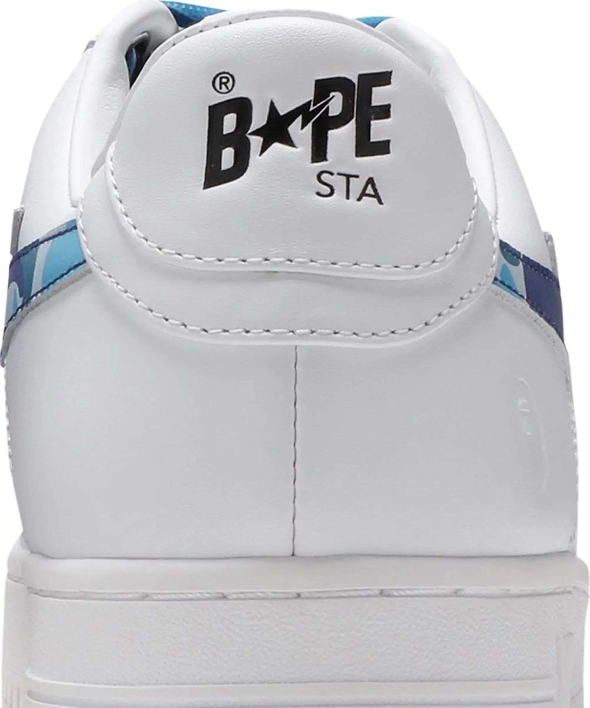 A Bathing Ape Bape Sta Low ABC 'Camo Blue'