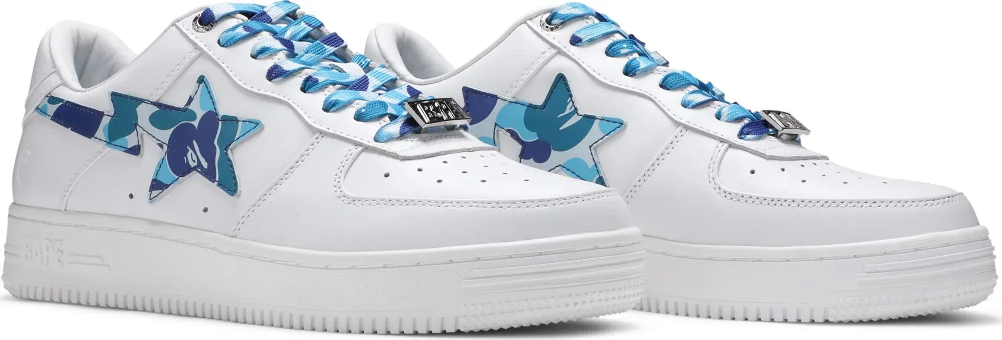 A Bathing Ape Bape Sta Low ABC 'Camo Blue'