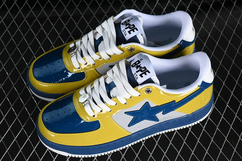 A Bathing Ape Bape Sta Nostalgic Blue Yellow