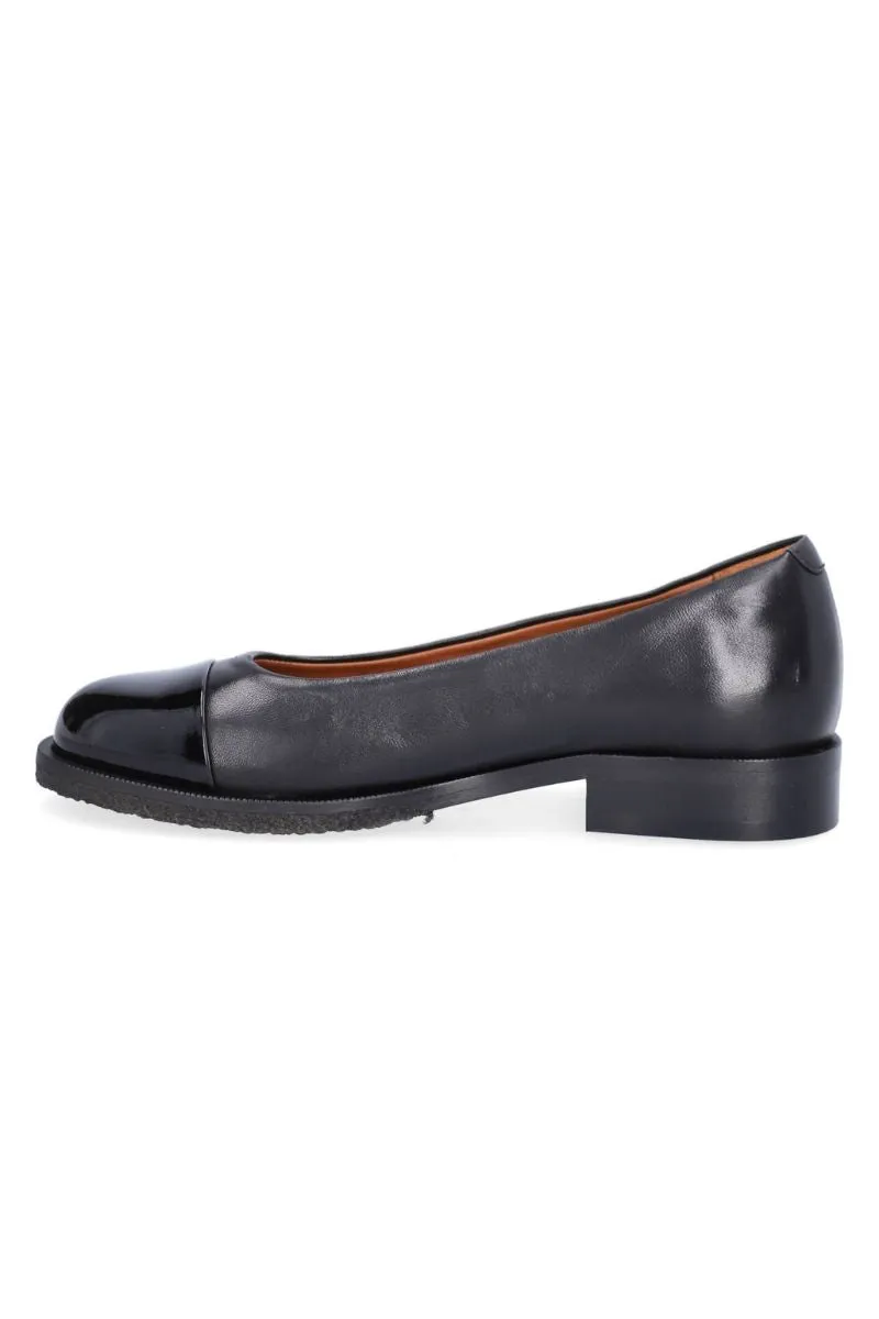 A6310 | Black Patent/ Black Nappa | Loafers fra Billi Bi