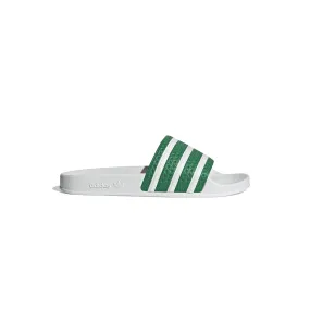 adidas Adilette Green / White / White