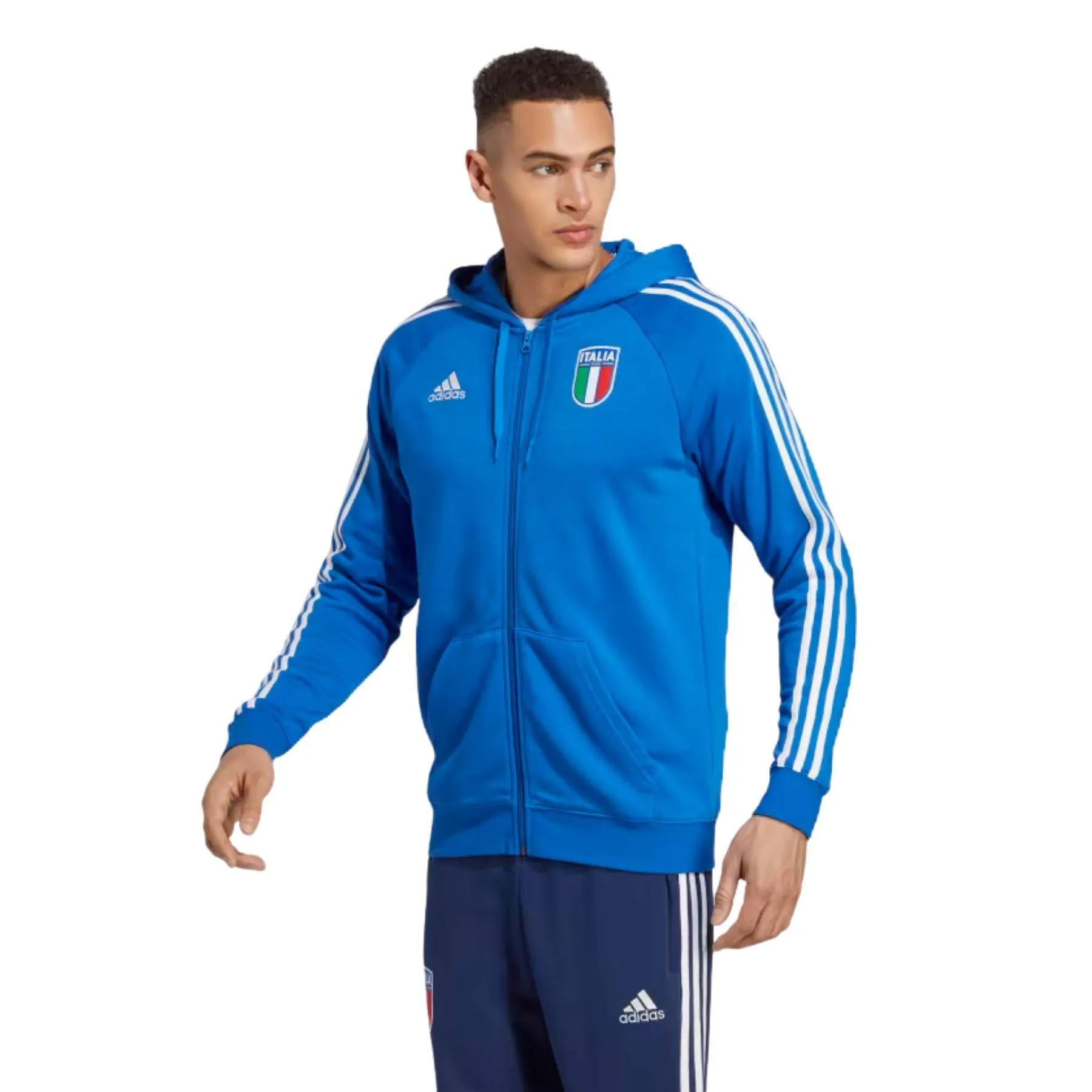 ADIDAS FIGC ITALIA 23 FELPA  DNA - HT2180