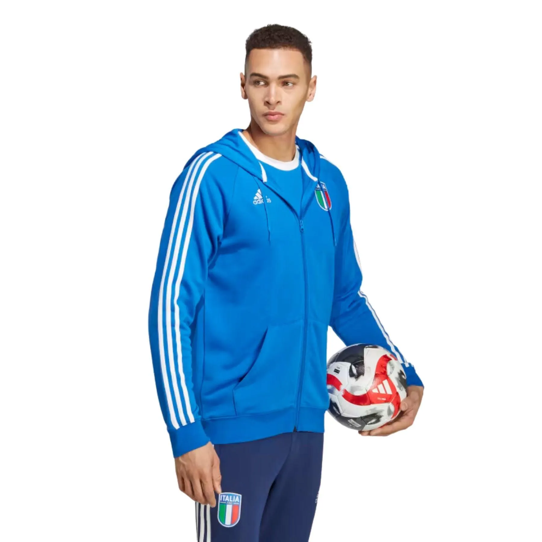 ADIDAS FIGC ITALIA 23 FELPA  DNA - HT2180