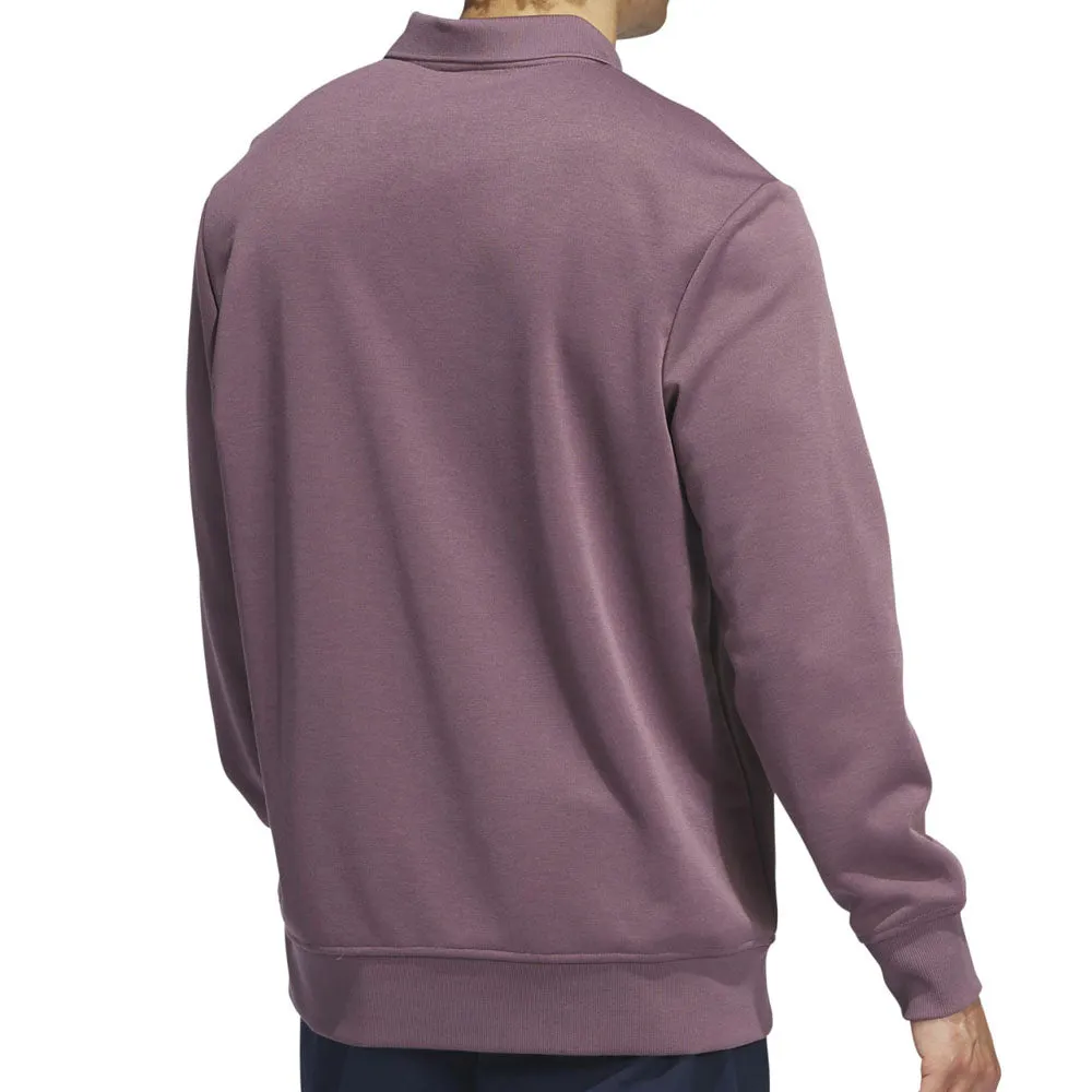 adidas Go-To Long Sleeve Polo Shirt - Shadow Fig