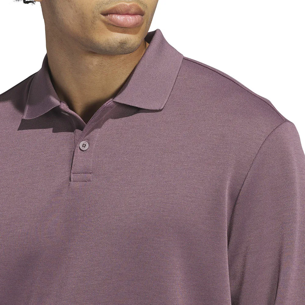 adidas Go-To Long Sleeve Polo Shirt - Shadow Fig