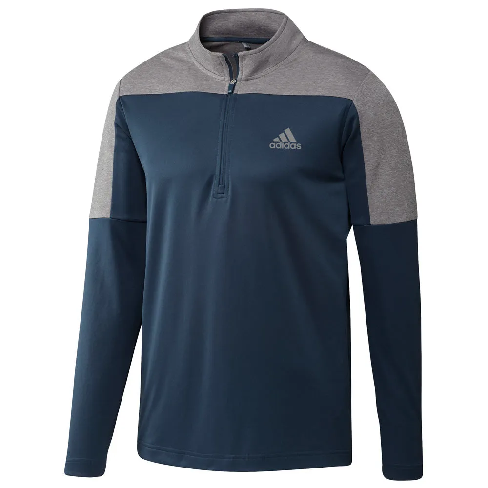 adidas Mens 1/4 Zip UPF Lightweight Sweatshirt