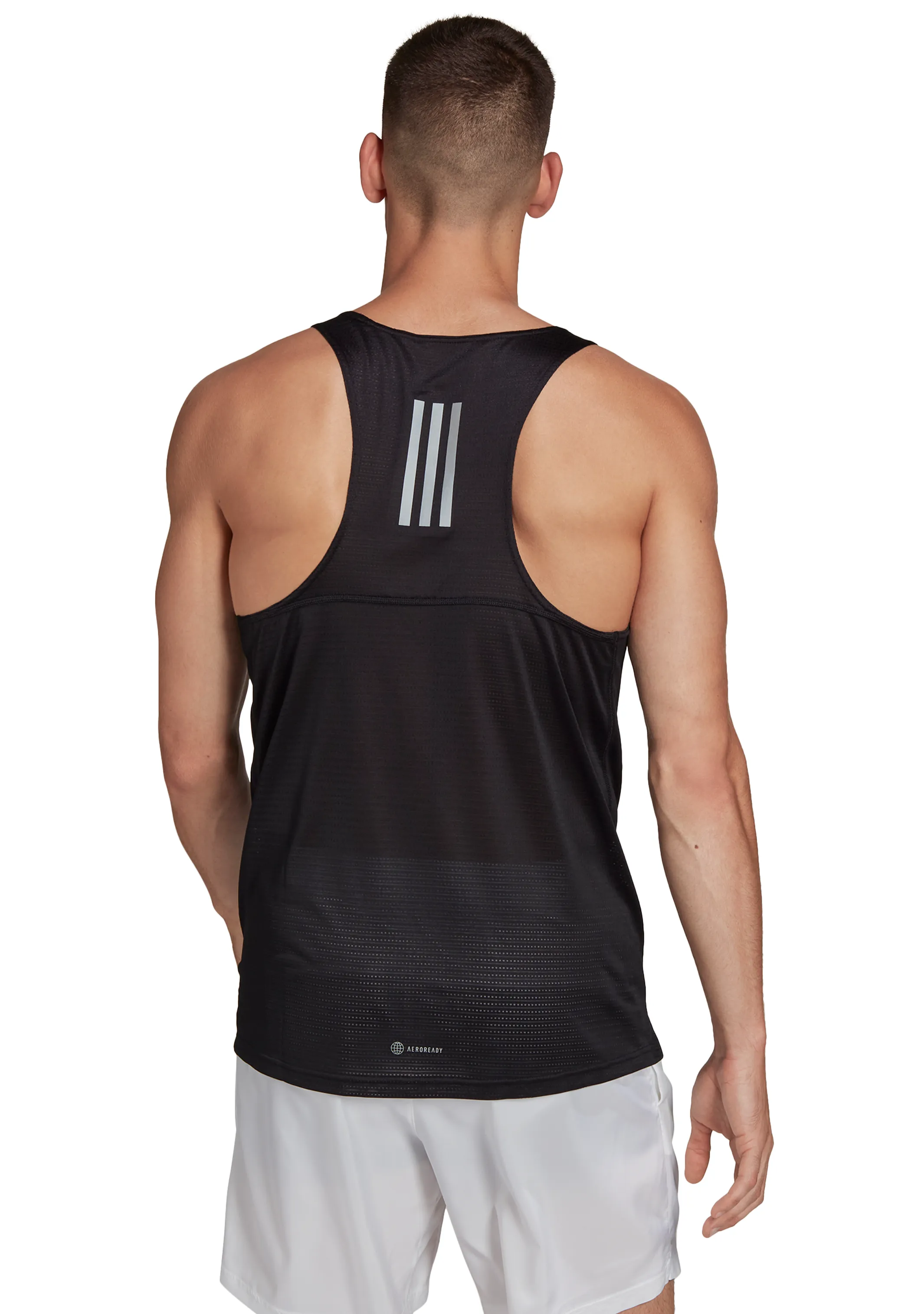 Adidas Mens Own the Run Singlet <BR> HB7457