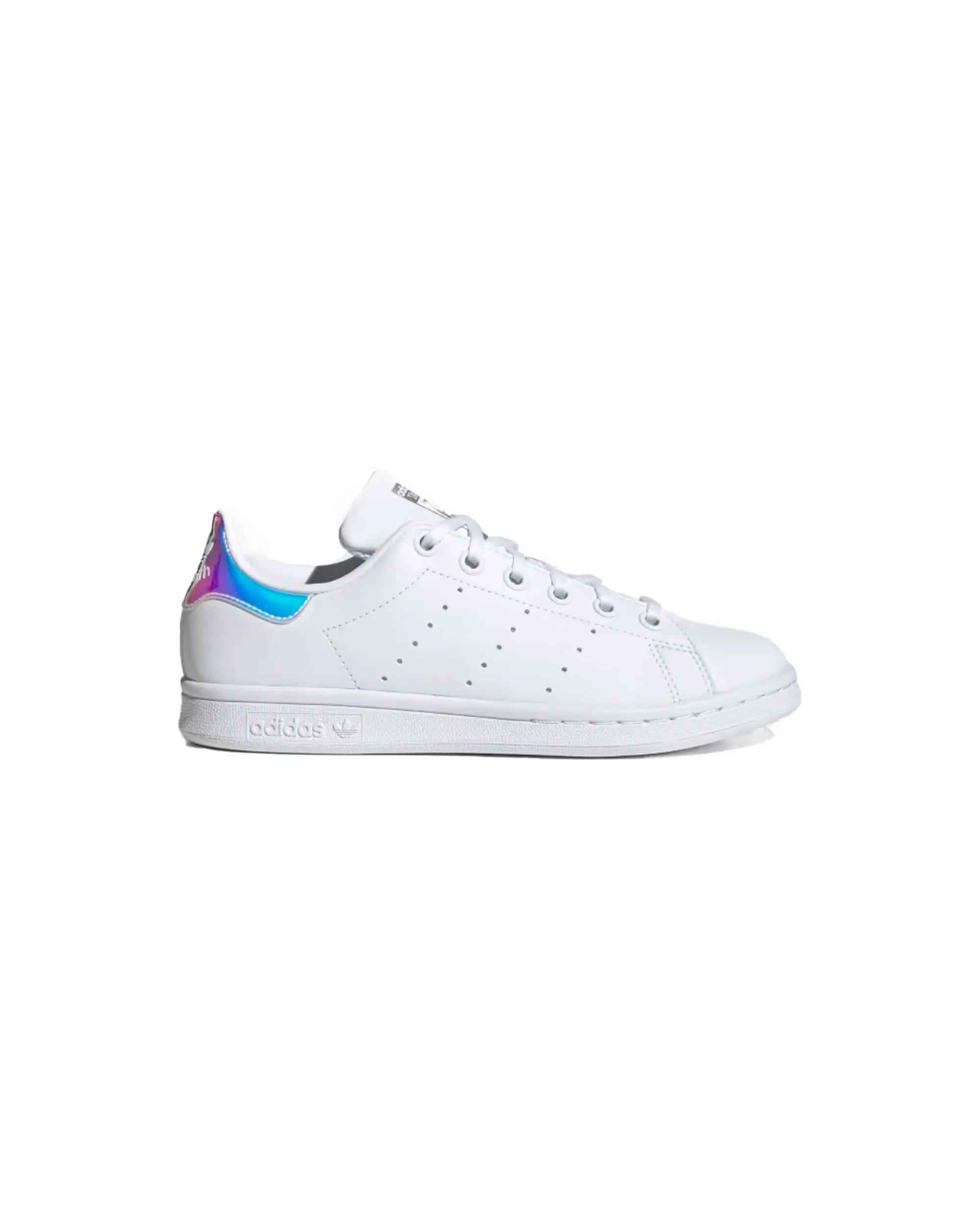 Adidas Stan Smith J Bianco Argento