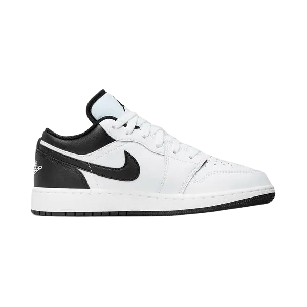 Air Jordan 1 Low GS White Black