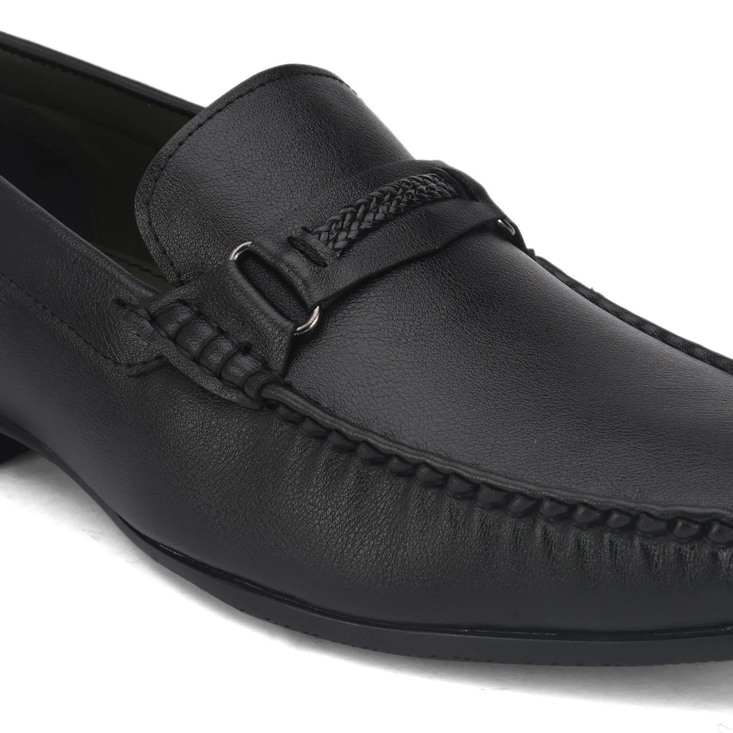 Alex Black Formal Slip-ons