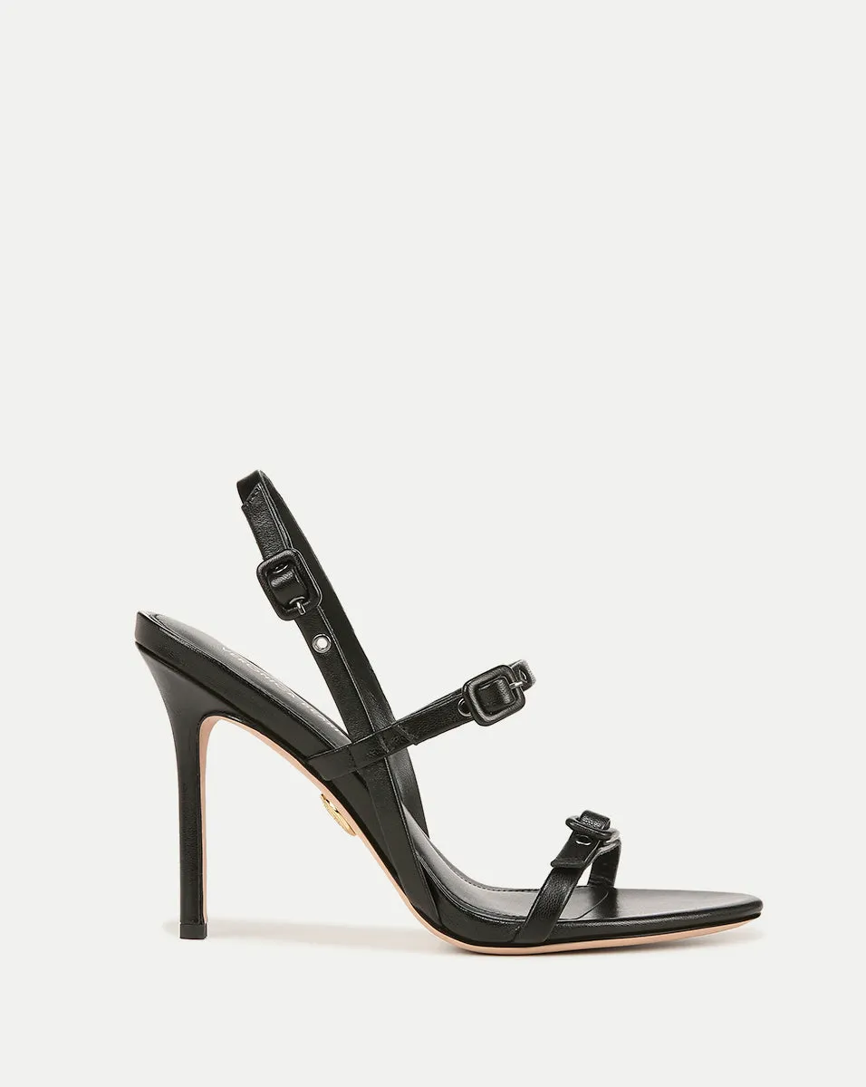 Alta Buckled Strap Leather Sandal