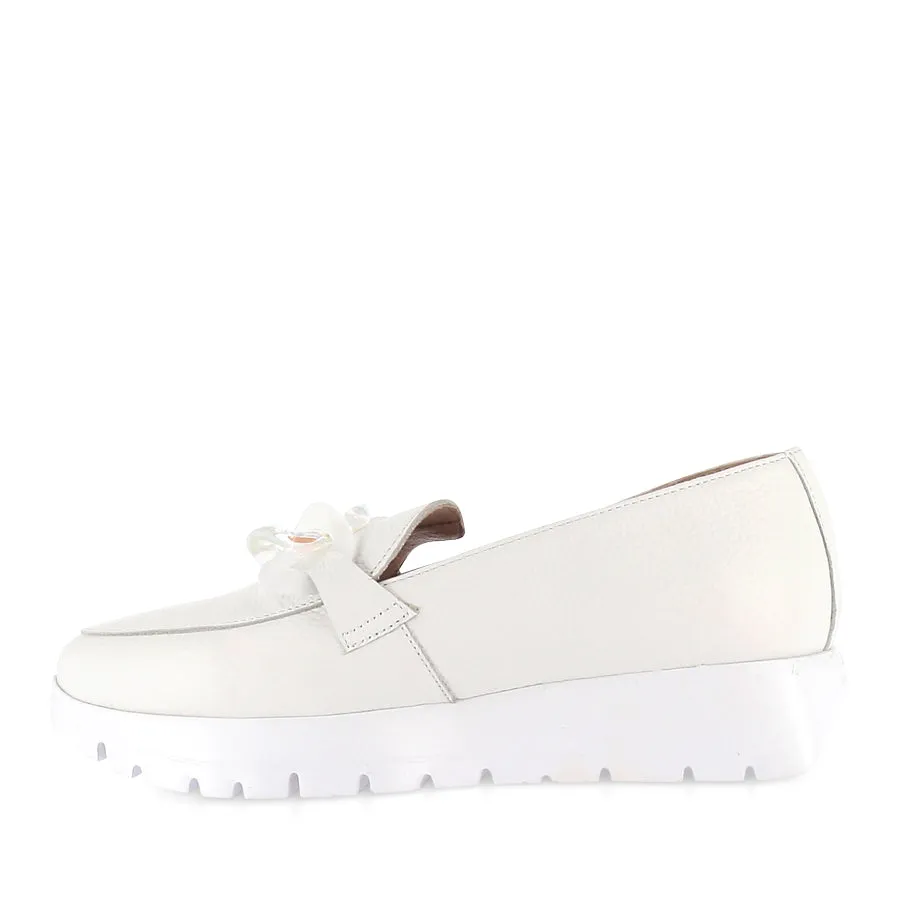 AMIRA A-2444 - OFF WHITE LEATHER