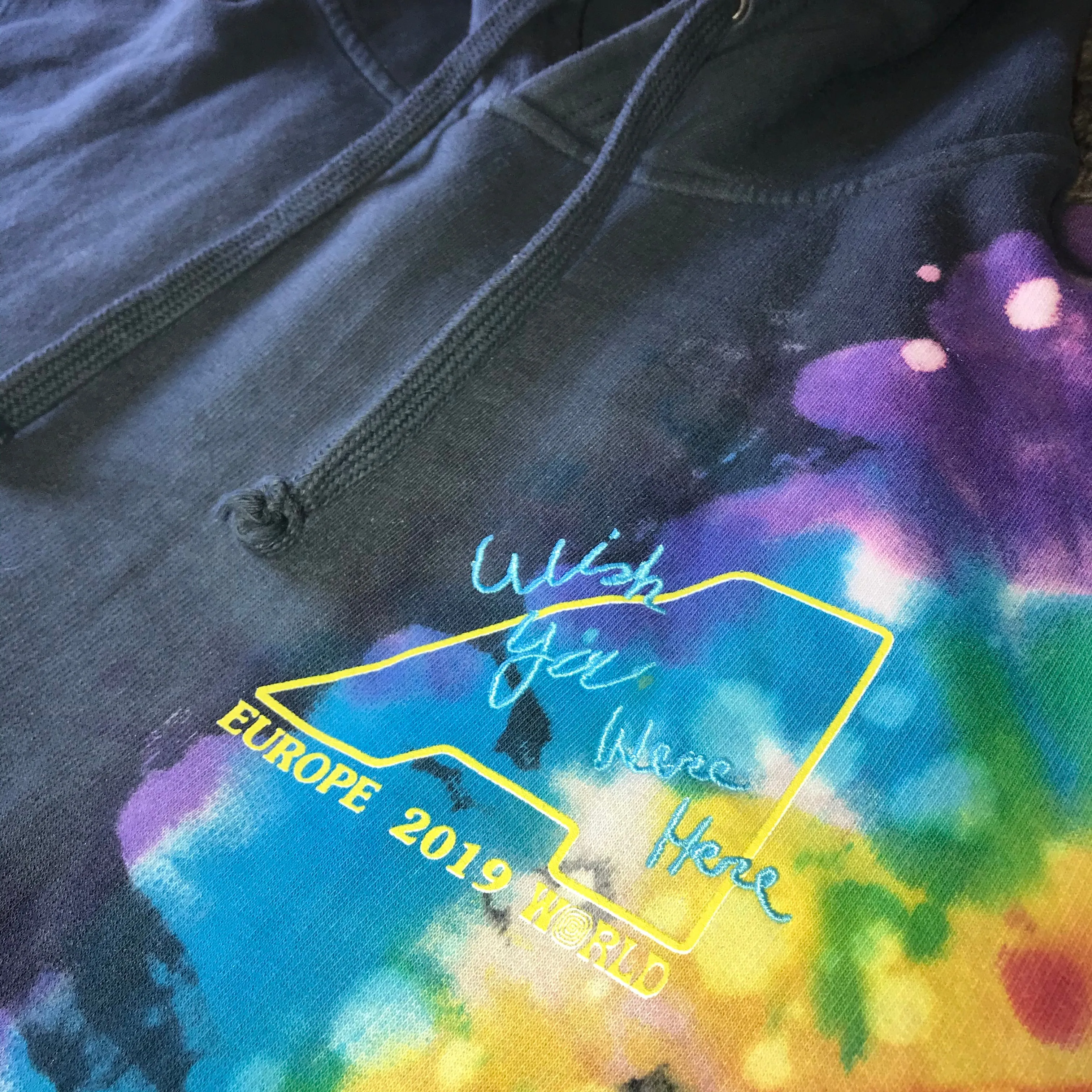 Astroworld Europe Tour 2019 Tie Dye Hoodie