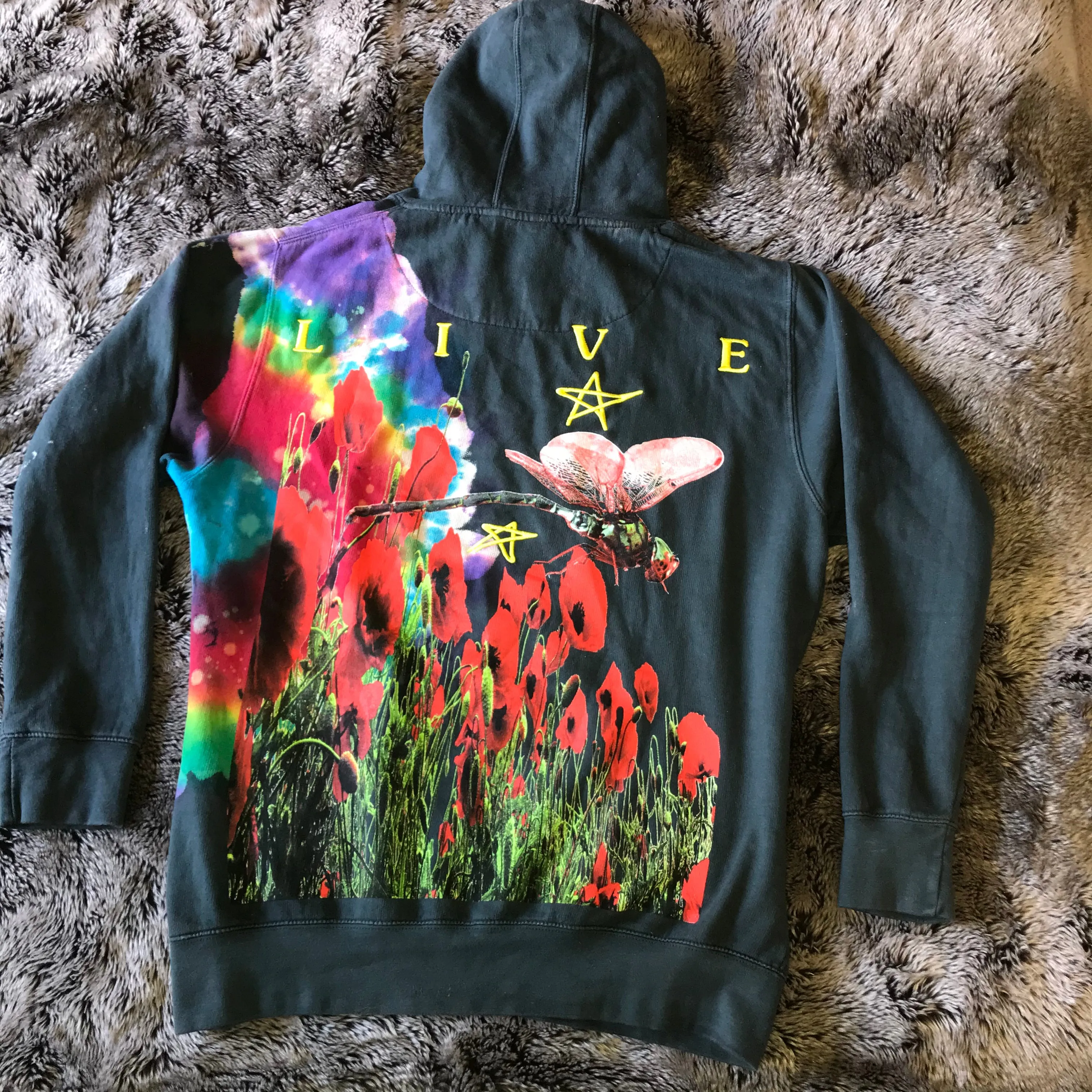 Astroworld Europe Tour 2019 Tie Dye Hoodie