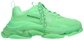 Balenciaga Triple S Sneaker 'Clear Sole - Neon Green'