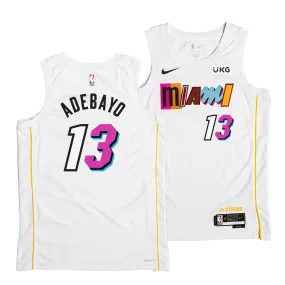 Bam Adebayo Nike Miami Mashup Vol. 2 Youth Swingman Jersey - Player's Choice