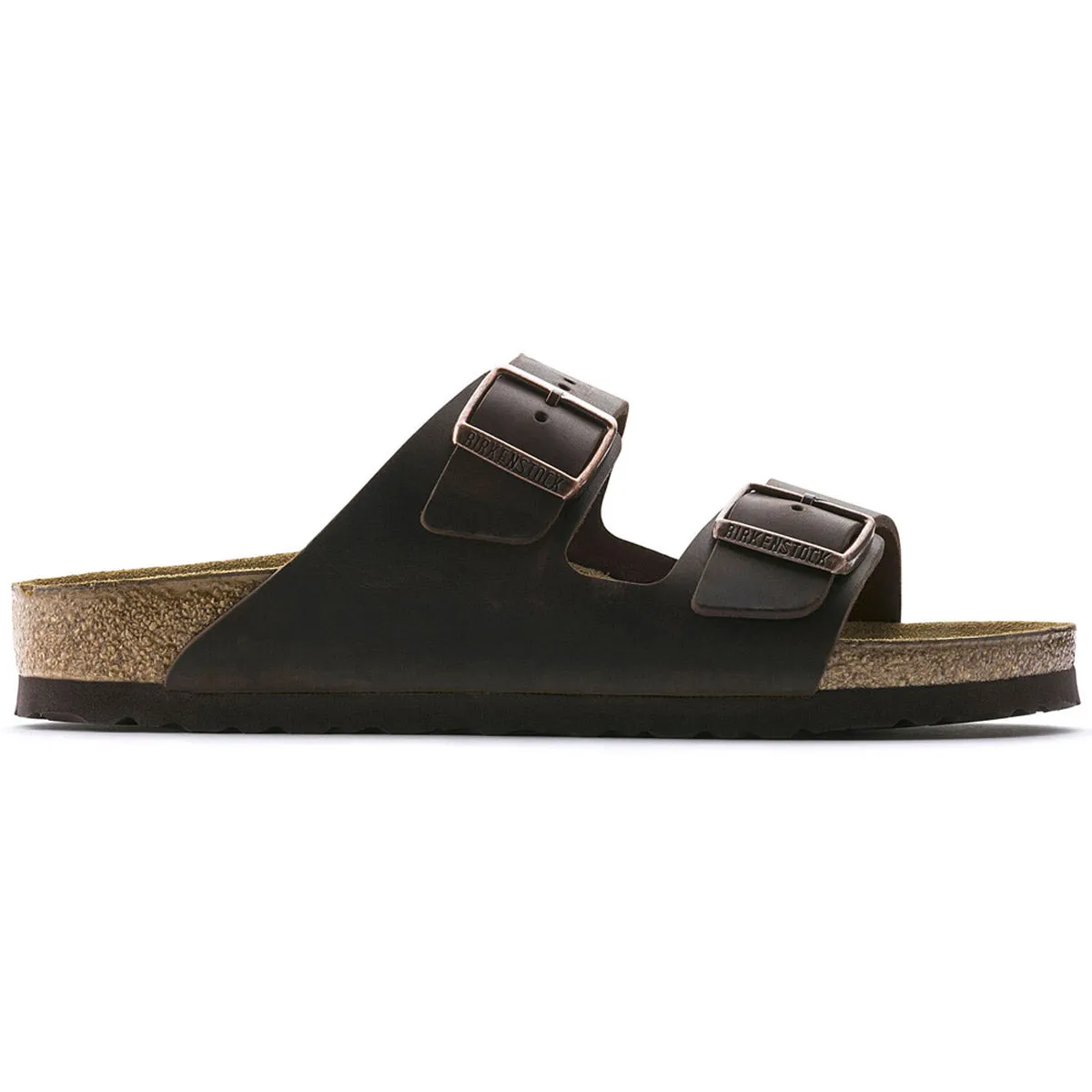 BIRKENSTOCK ARIZONA OILED LEATHER HABANA - WOMENS