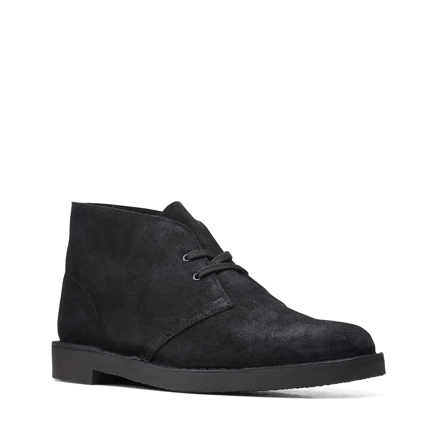 Bushacre 3 Black Waxy Suede