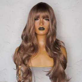 DEMI Brown Fringe Wig