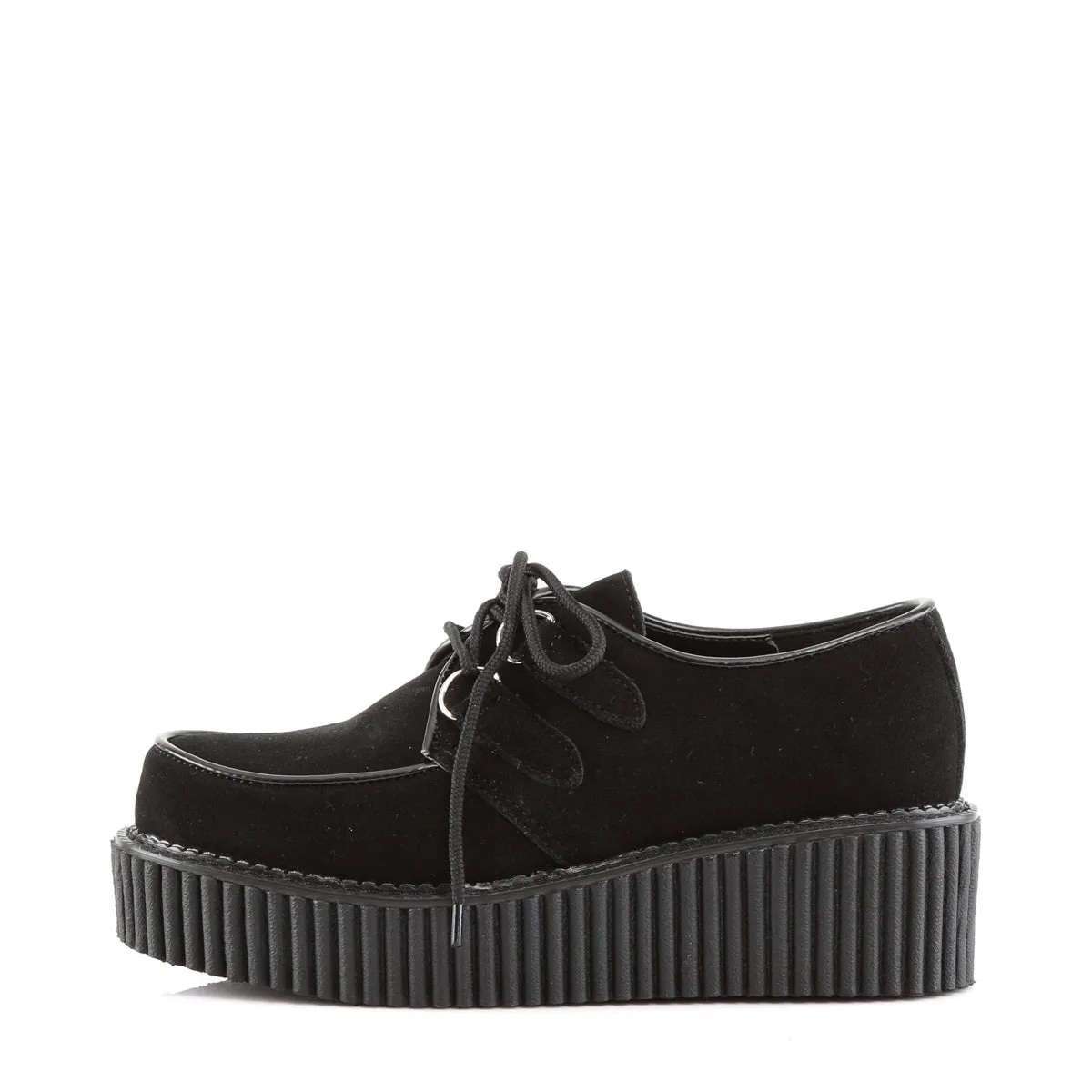 Demonia CREEPER-101 | Black Suede Creepers