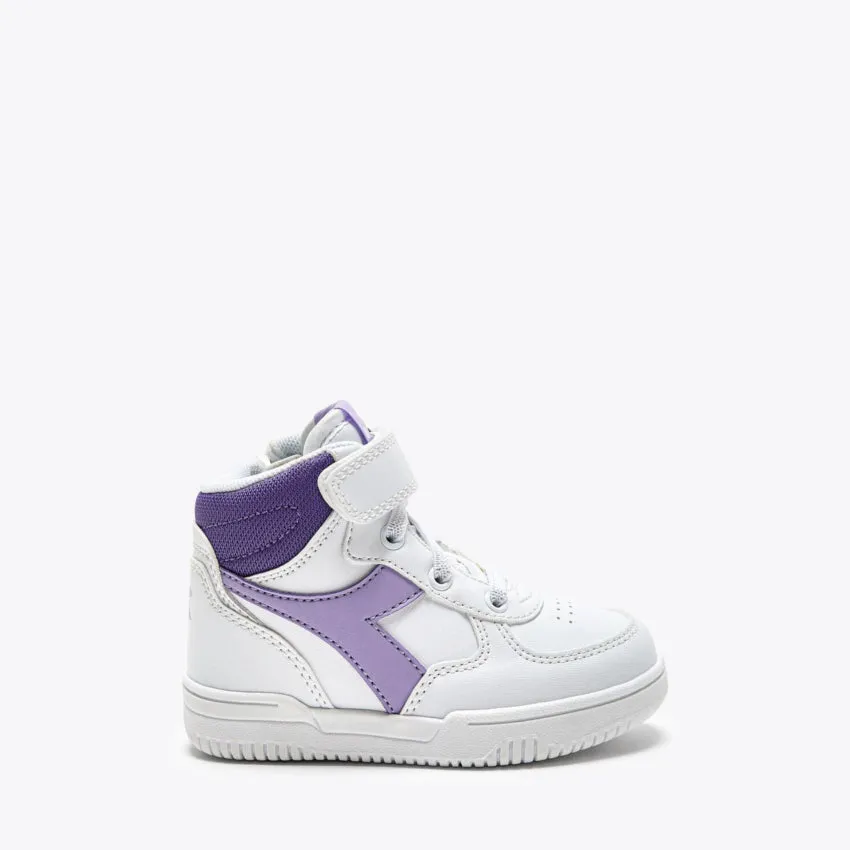 DIADORA SNEAKERS RAPTOR MID TD BIANCO-VIOLA