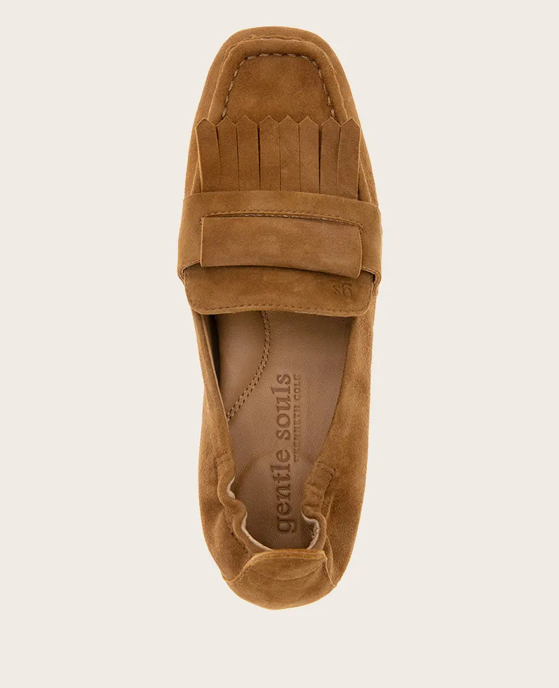 GENTLE SOULS - Scotty Tassel Suede Loafer