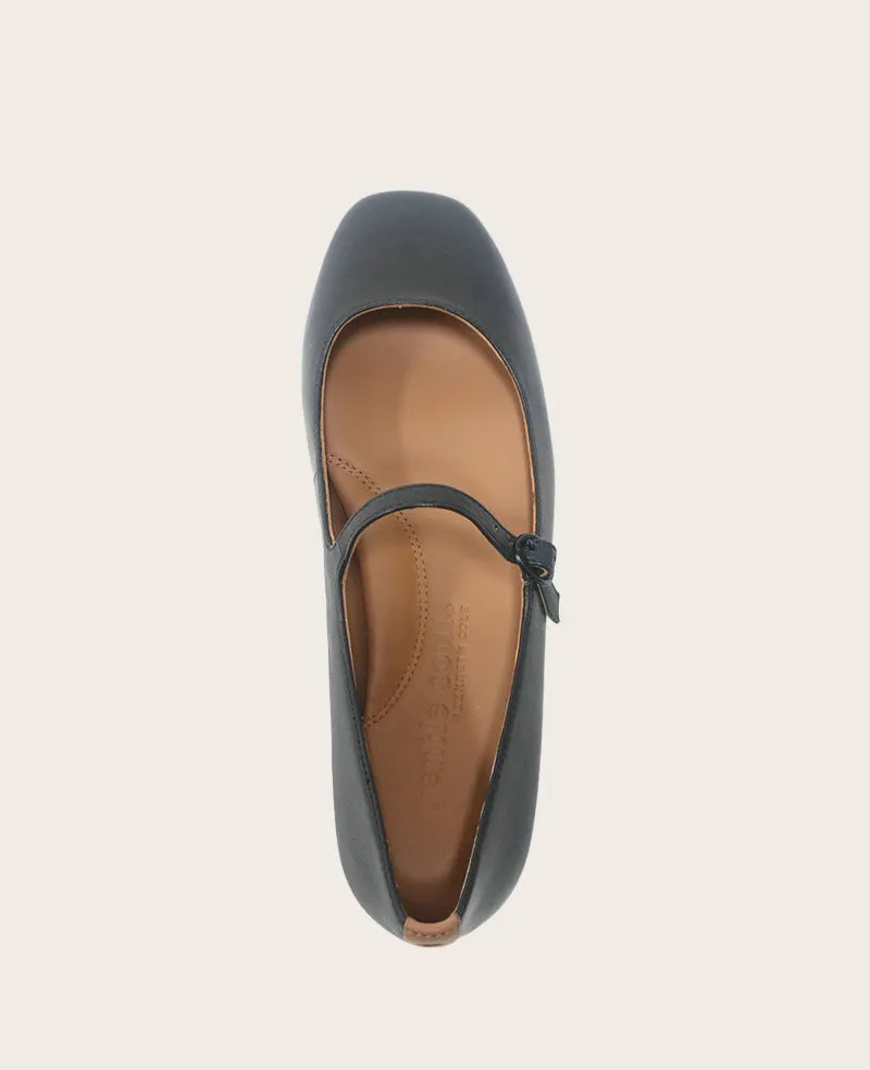 GENTLE SOULS - Wynona Leather Mary Jane Ballet Flat