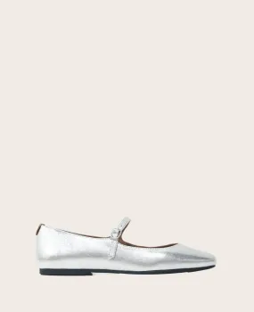 GENTLE SOULS - Wynona Metallic Mary Jane Ballet Flat