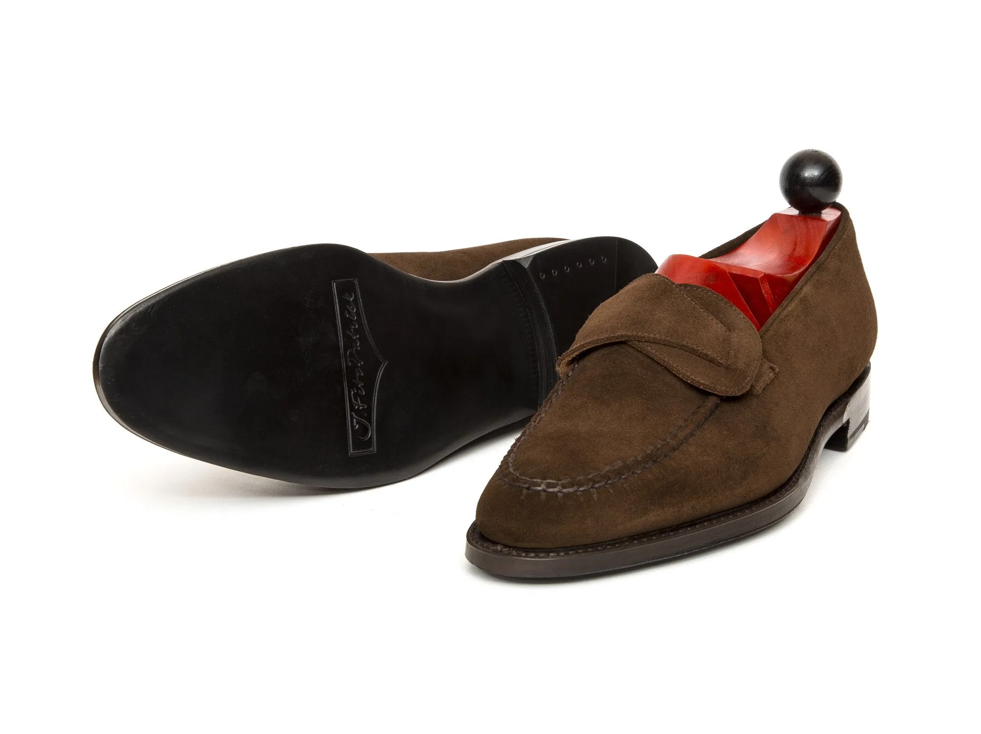 Hawthorne - MTO - Dark Brown Suede - TMG Last - Single Leather Sole