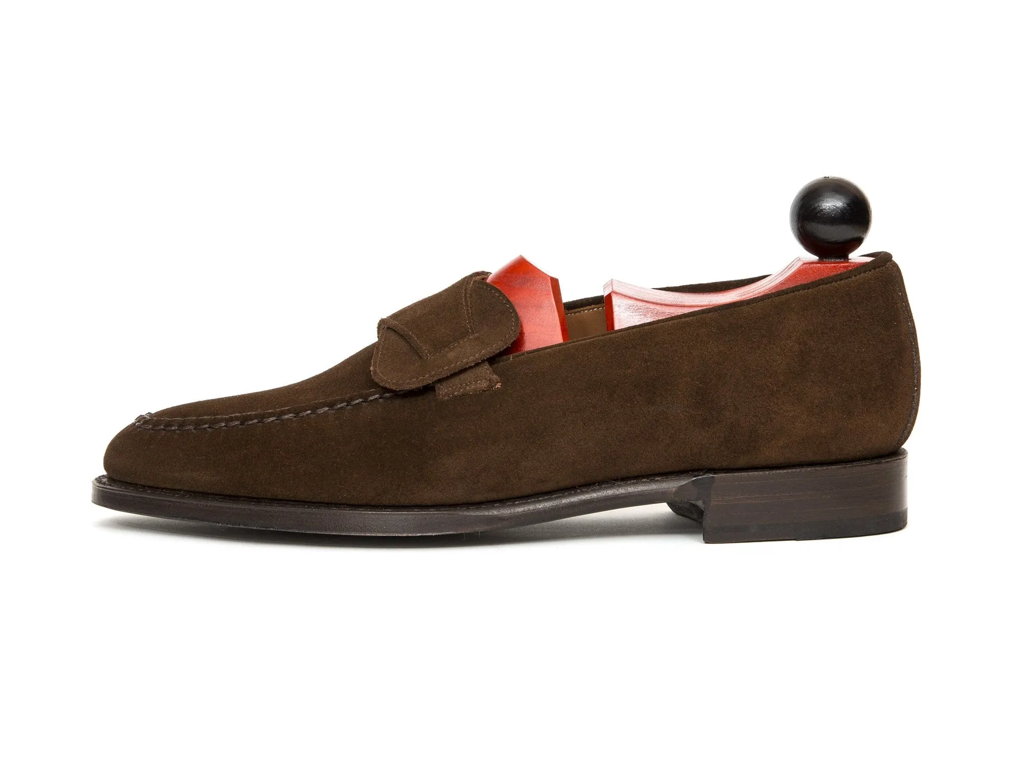 Hawthorne - MTO - Dark Brown Suede - TMG Last - Single Leather Sole