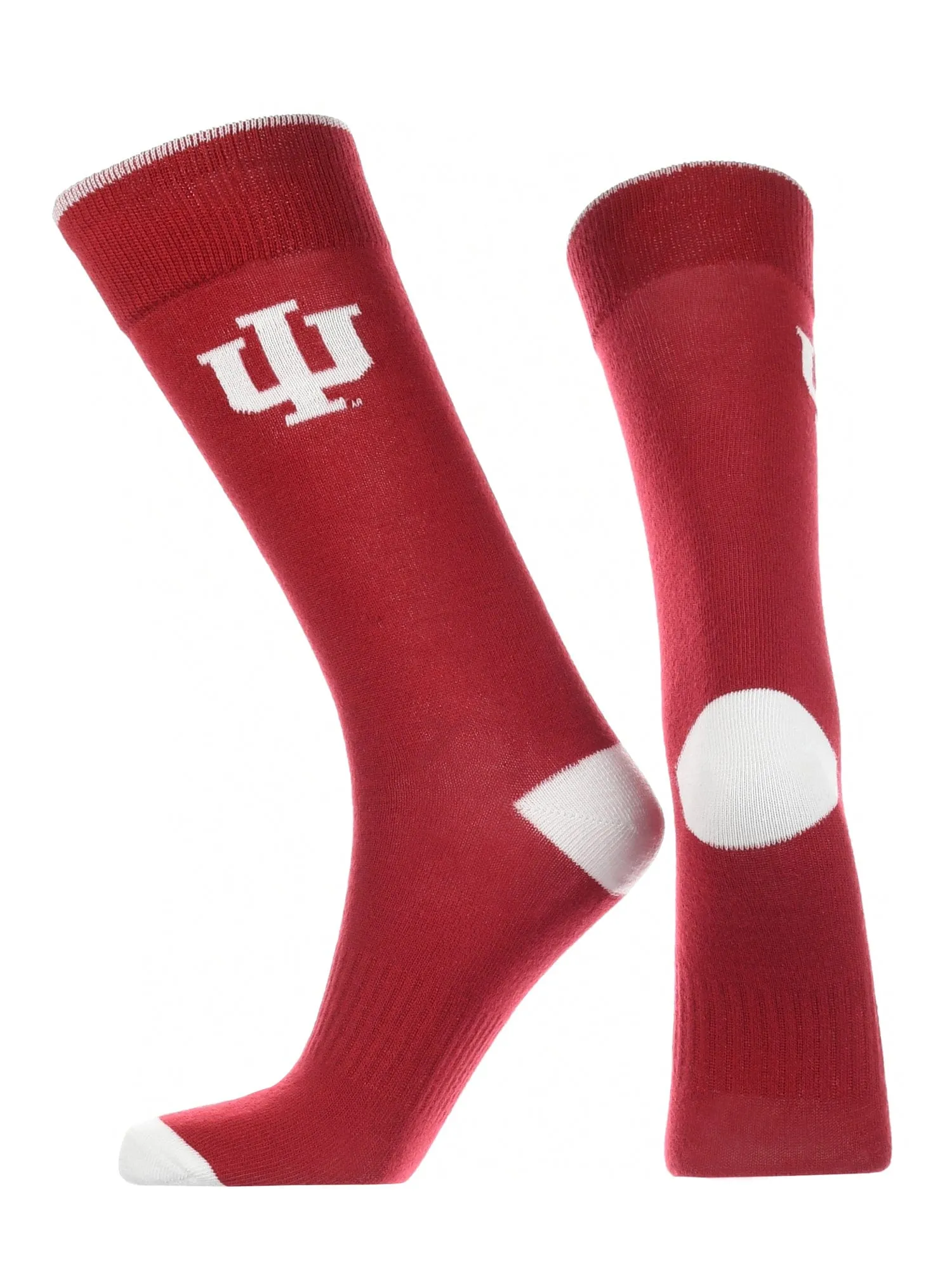 Indiana Hoosiers Dress Socks Dean's List Crew Length Socks