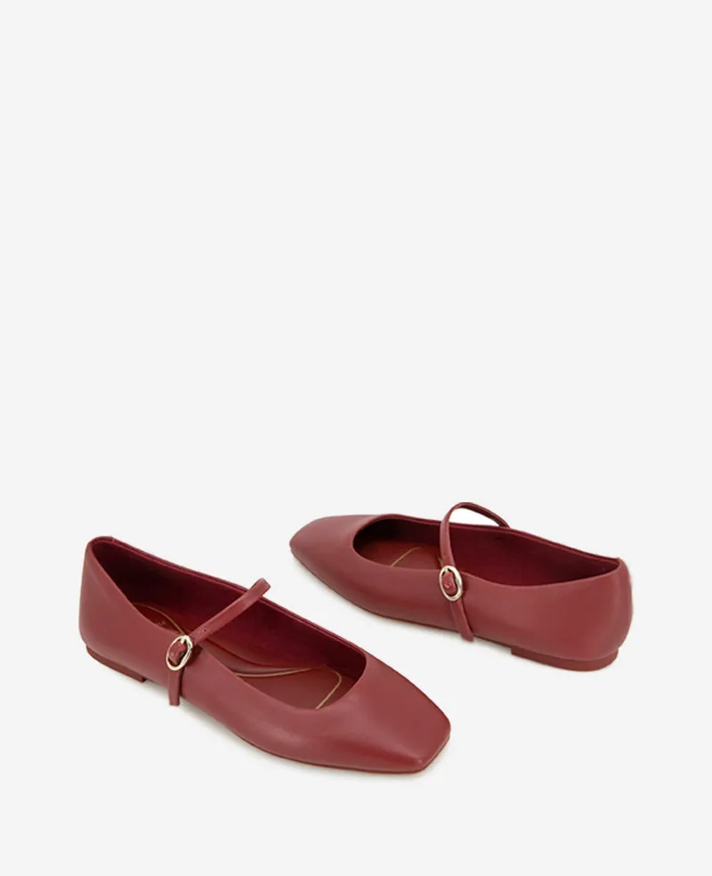 Jasper Leather Ballet Flat