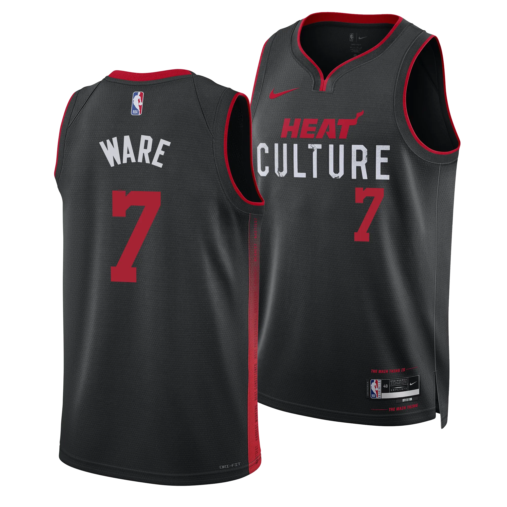 Kel'el Ware Nike HEAT Culture Youth Swingman Jersey