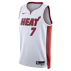 Kel'el Ware Nike Miami HEAT Association White Youth Swingman Jersey