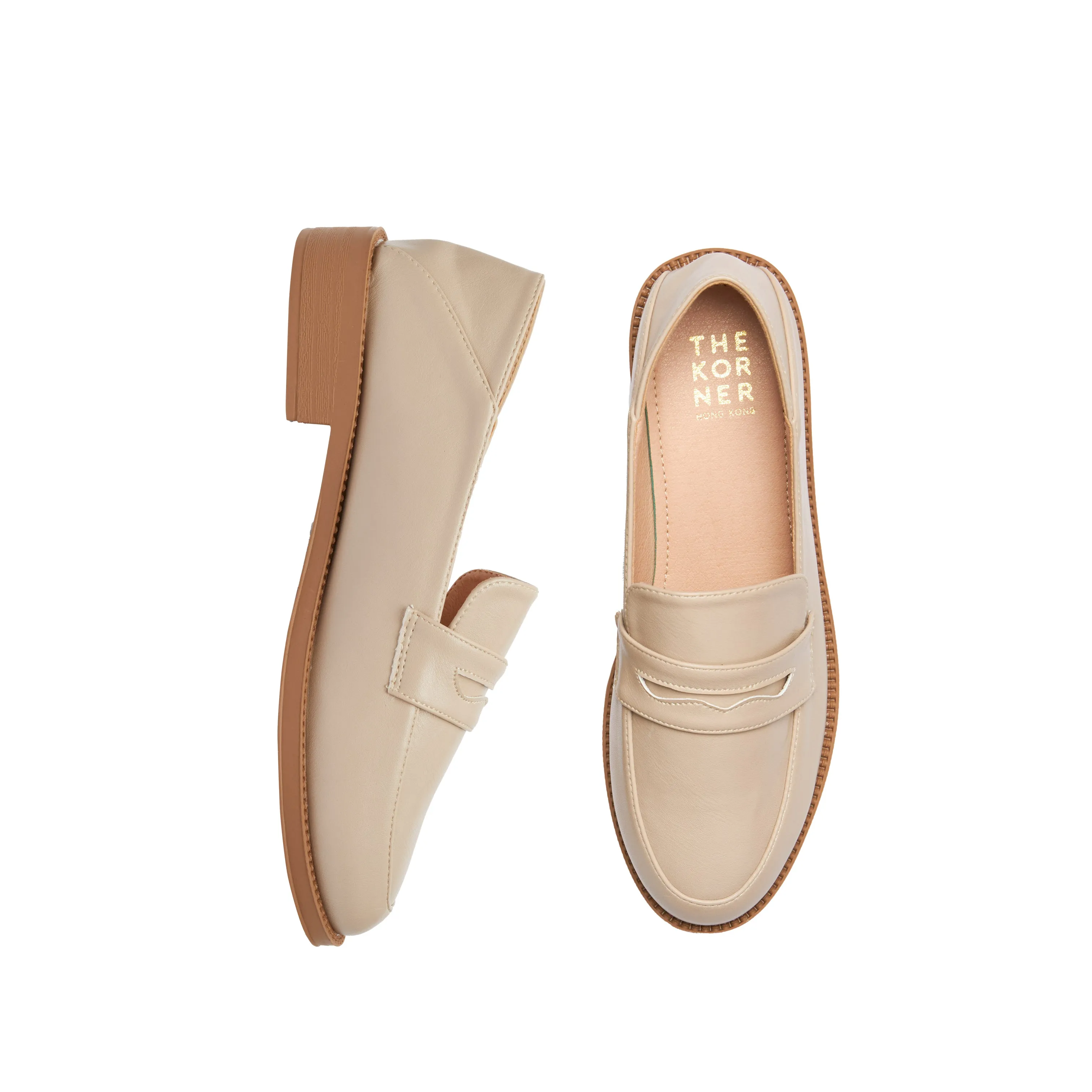 Kenni Klassic Loafers - Nude ( BEIN )