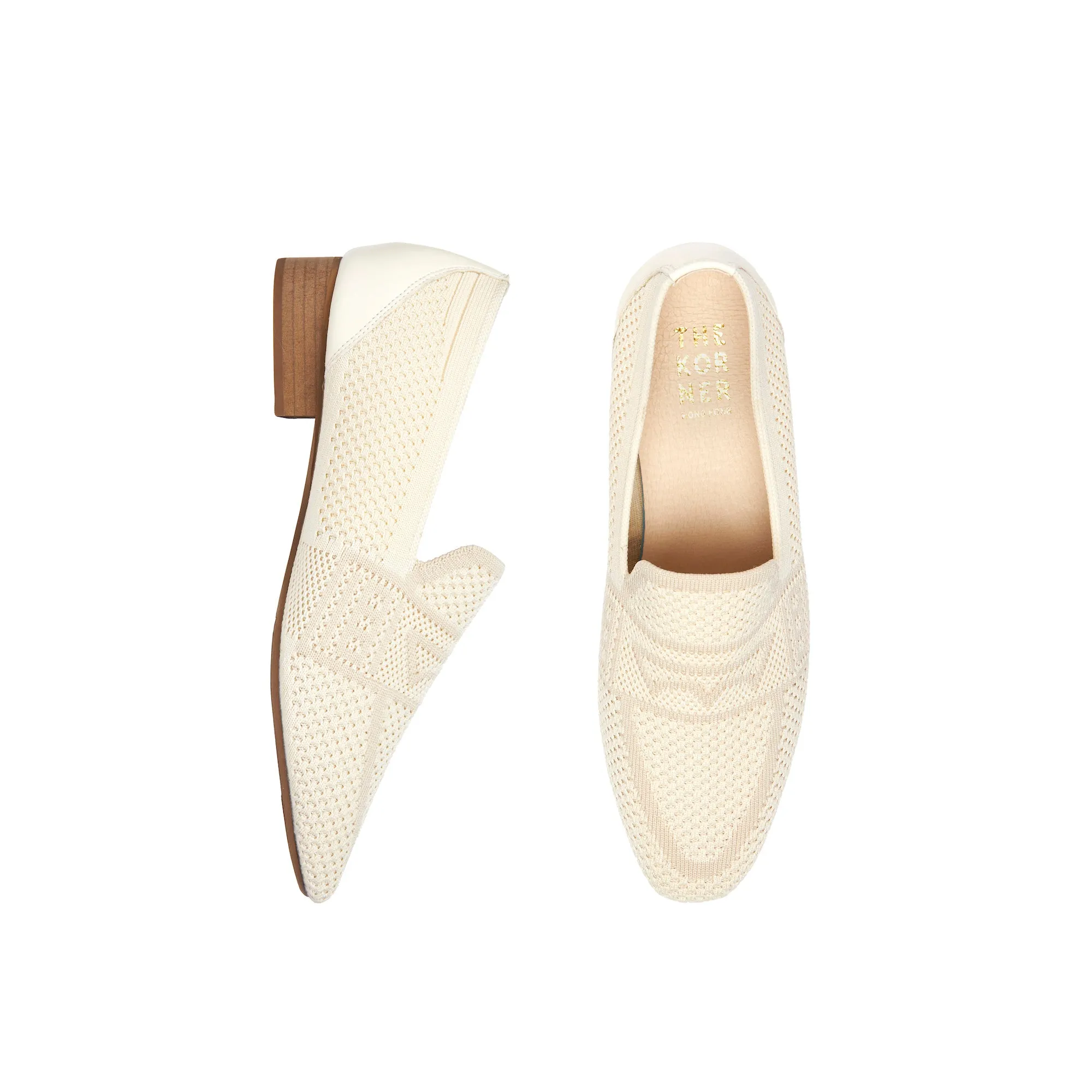 Kenni Knit Loafers - Beige ( BEI )