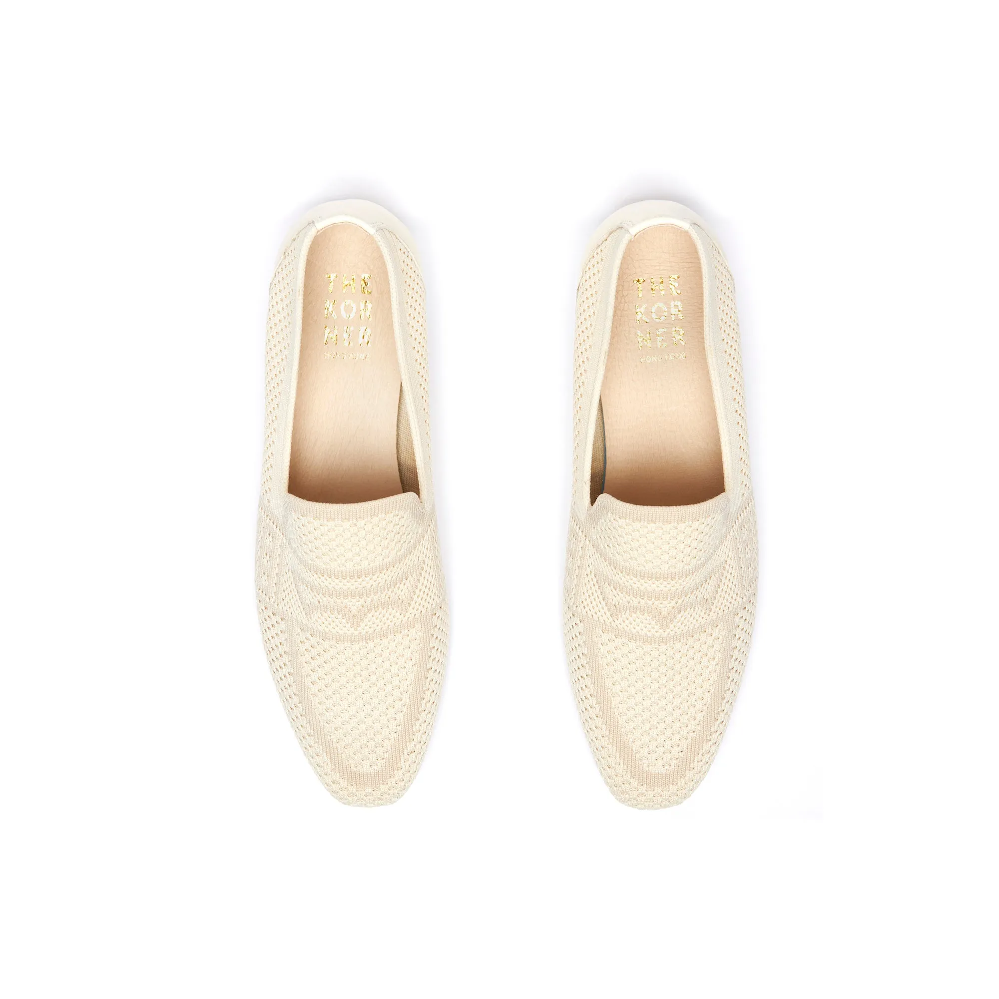 Kenni Knit Loafers - Beige ( BEI )