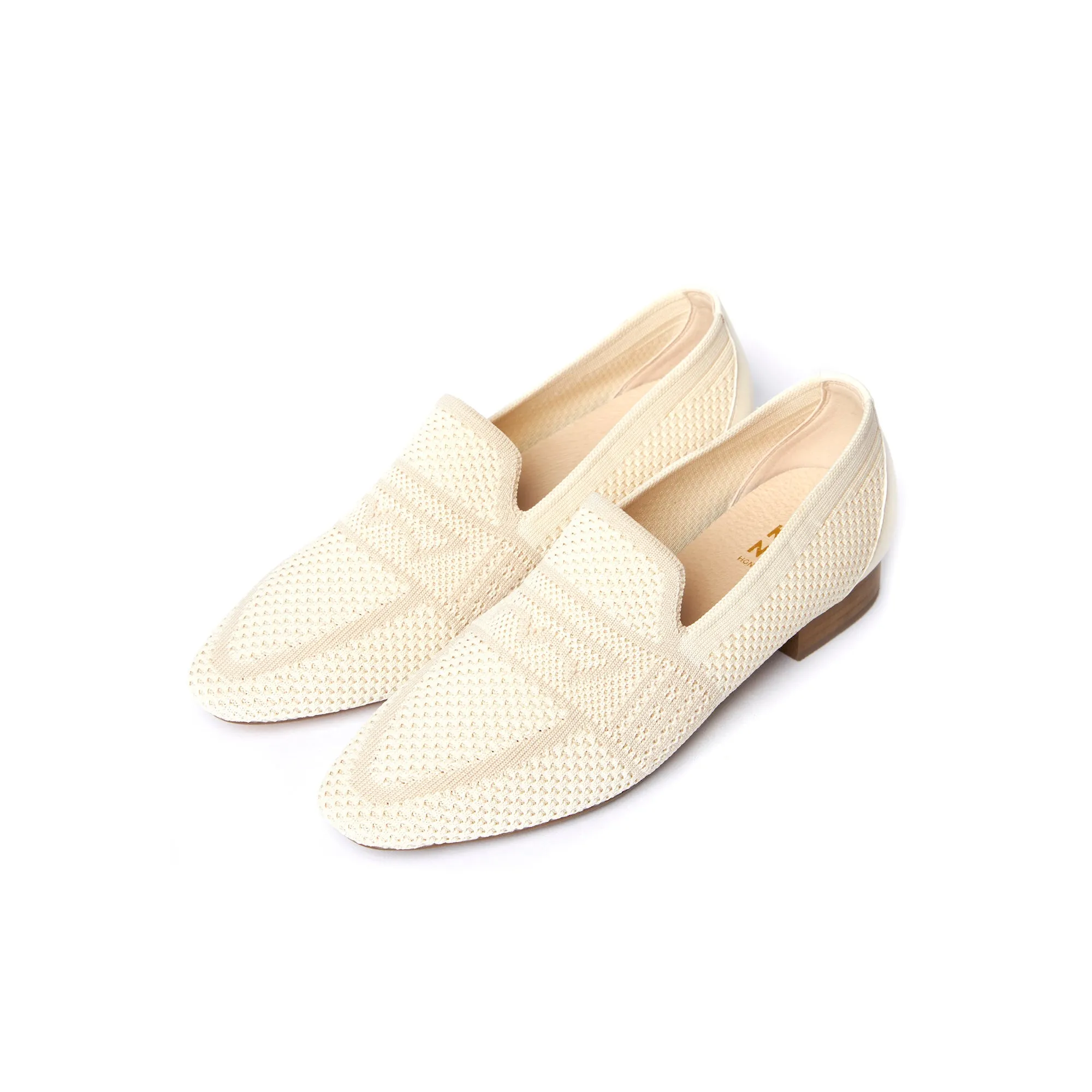 Kenni Knit Loafers - Beige ( BEI )