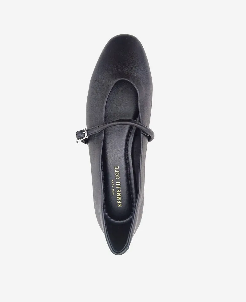 Magnolia Leather Ballet Flat