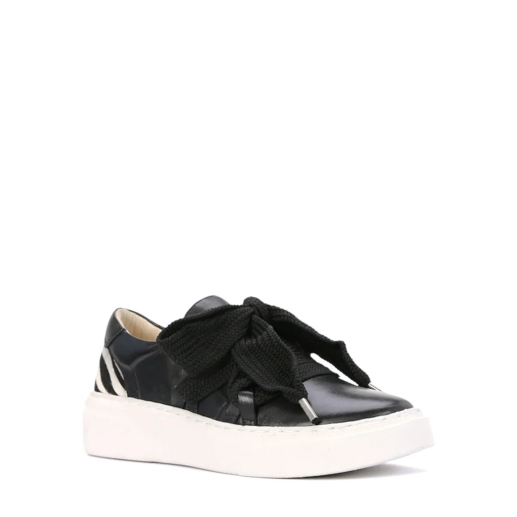 Marbo Leather Sneakers Black